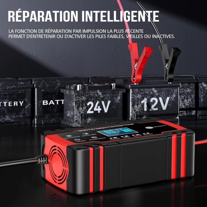 Chargeur Batterie Intelligent 12V/24V