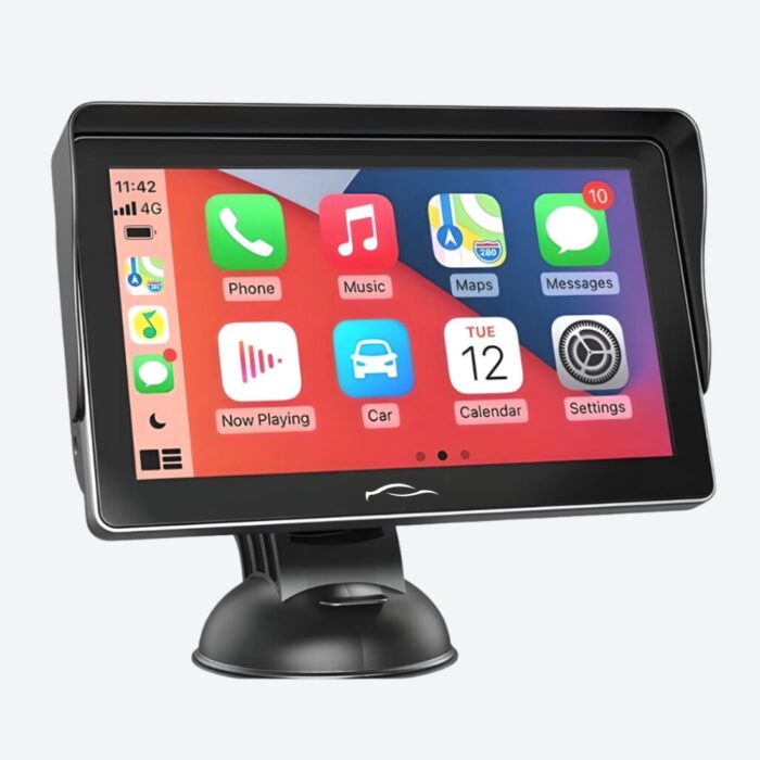 CarTablet Pro 2025 installé sur le tableau de bord