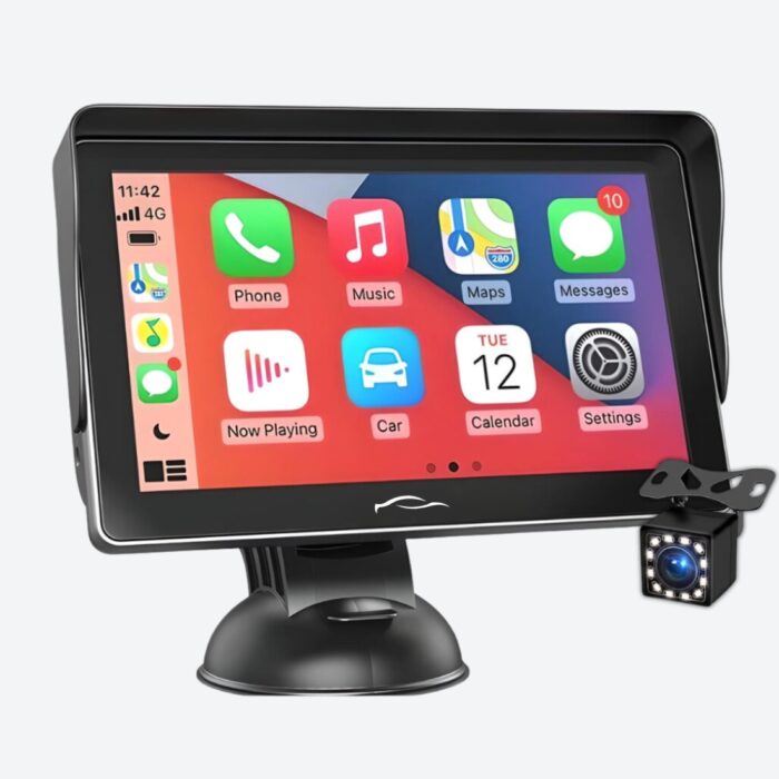 CarTablet Pro 2025 installé sur le tableau de bord
