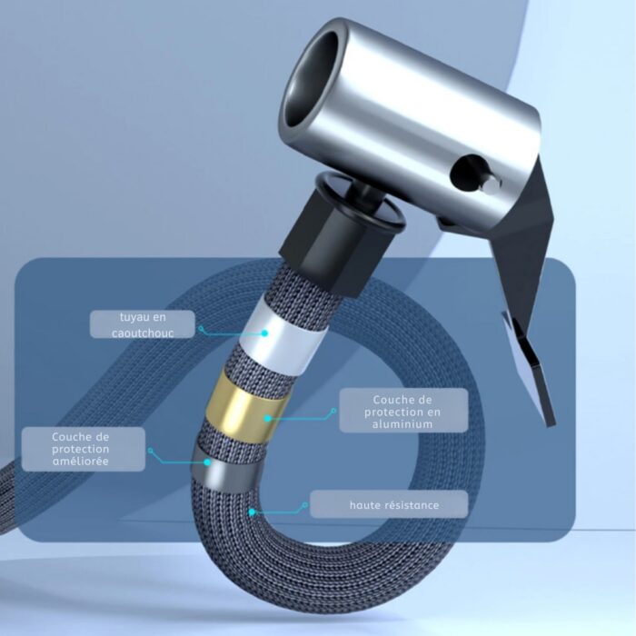 Gonfleur de Pneu Portable – Puissance Compacte pour Tous Vos Déplacements – Image 4