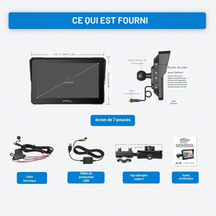 Ecran moto