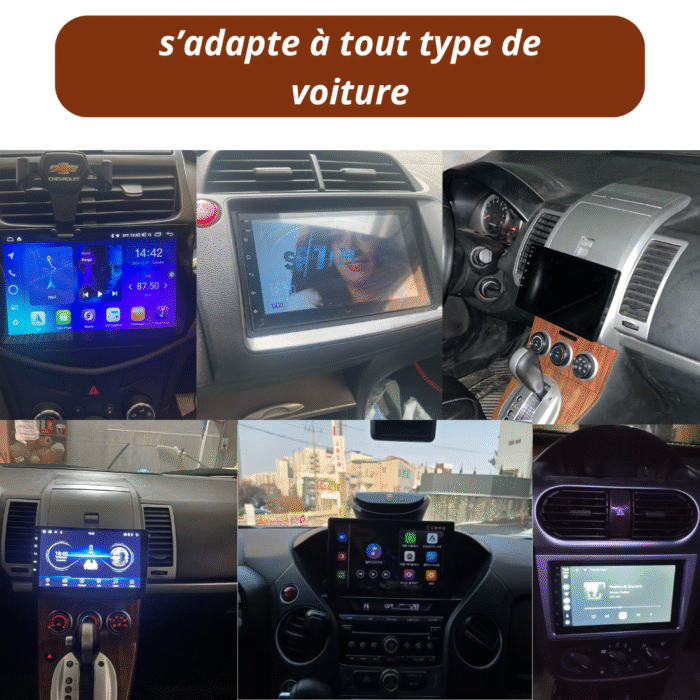 Autoradio Android 13 BQCC – Carplay, GPS & Écran IPS 2 DIN – Image 3